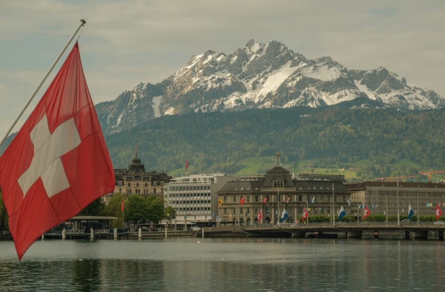 Photo Swiss flag