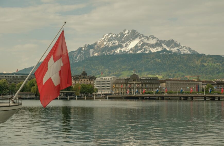 Photo Swiss flag